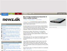Tablet Screenshot of newz.dk